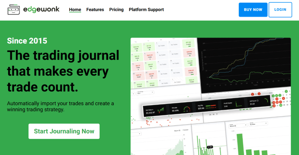 Forex Trade Journal by Edgewonk (DayTradersDiary)
