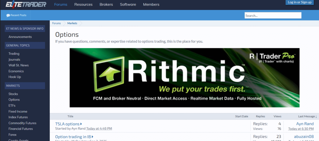 Online Tradinf Forum for Discussions (DayTradersDiary)