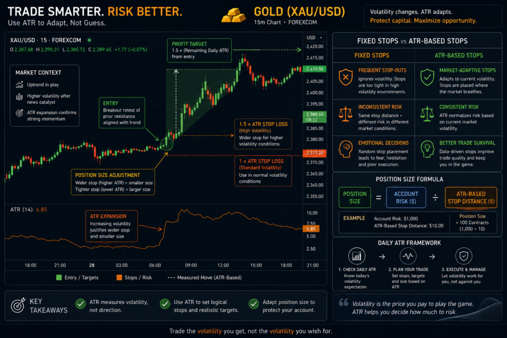 How Traders Use ATR and Volatility Together image