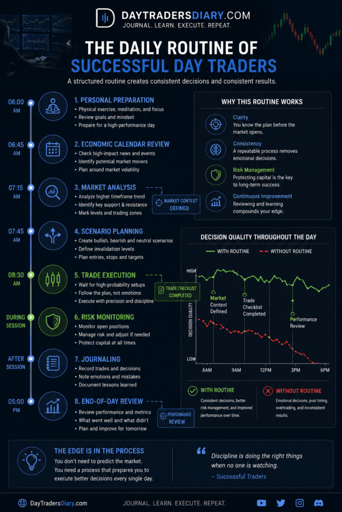 What Is a Daily Routine of Successful Day Traders image