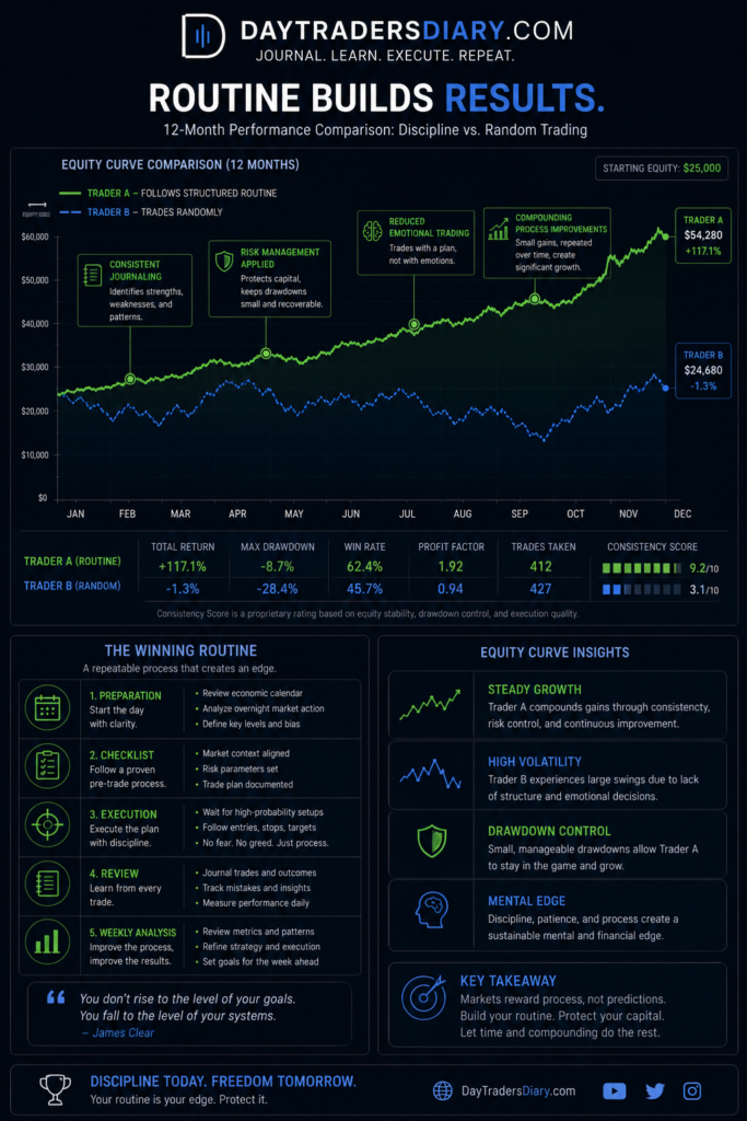 What Is a Daily Routine of Successful Day Traders image
