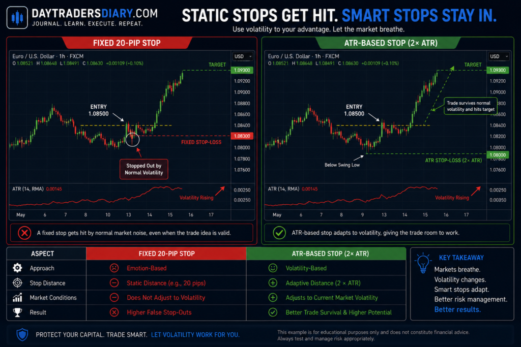 Step‑by‑step ATR stop placement method image